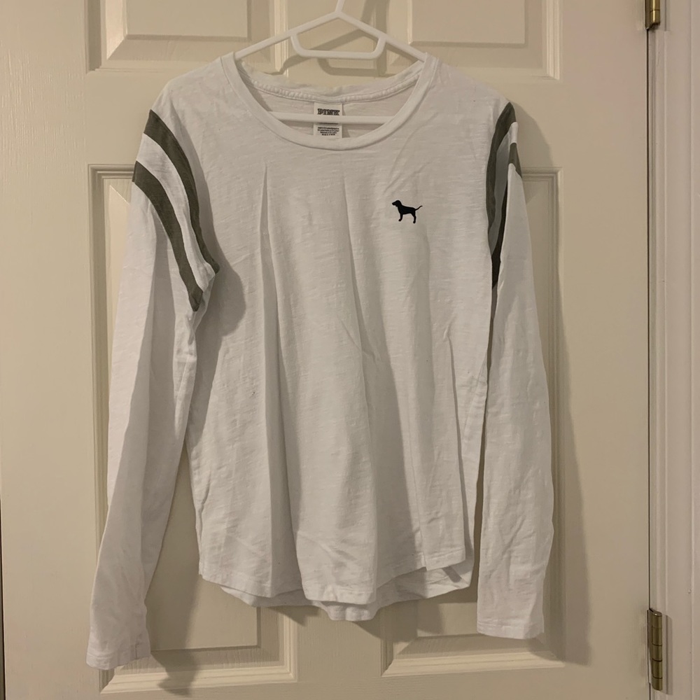 Pink long sleeves tee